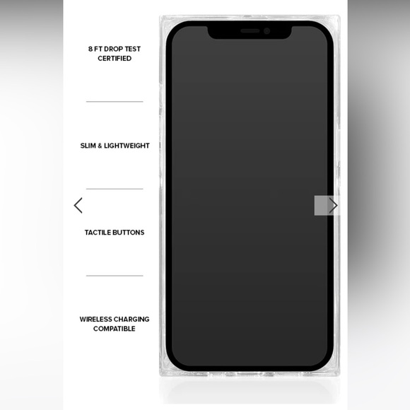 Flaunt | Mother of Pearl Square iPhone Case iPhone 12 Pro Max | Used - Picture 6 of 12